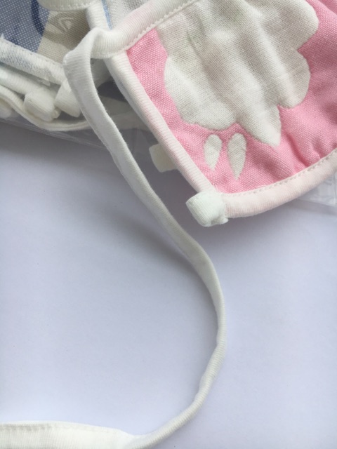 Khẩu trang kháng khuẩn sợi tre, dày 6 lớp