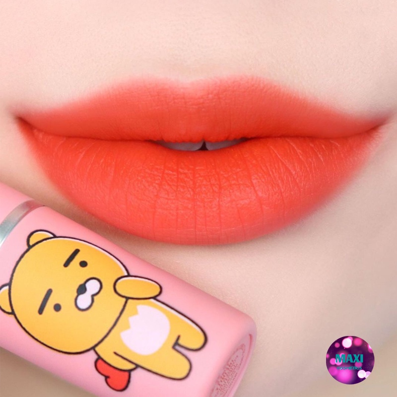 Son MAC KaKao Friends Chính Hãng, Phiên Bản Giới Hạn 2021 Vỏ Hồng Emotion Độc Đáo