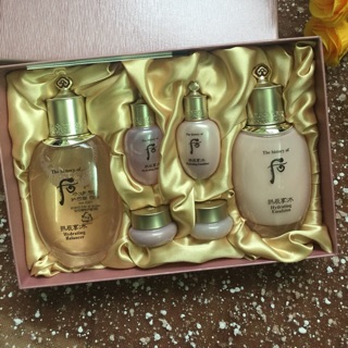 Set hoa hồng sữa dưỡng whoo hồng dành cho da dầu mụn