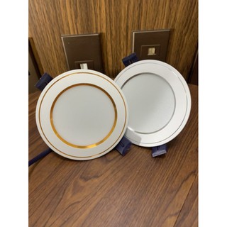 Đèn Led Downlight panel âm trần 6W 3 Chế Độ Màu Phi 75 driver liền