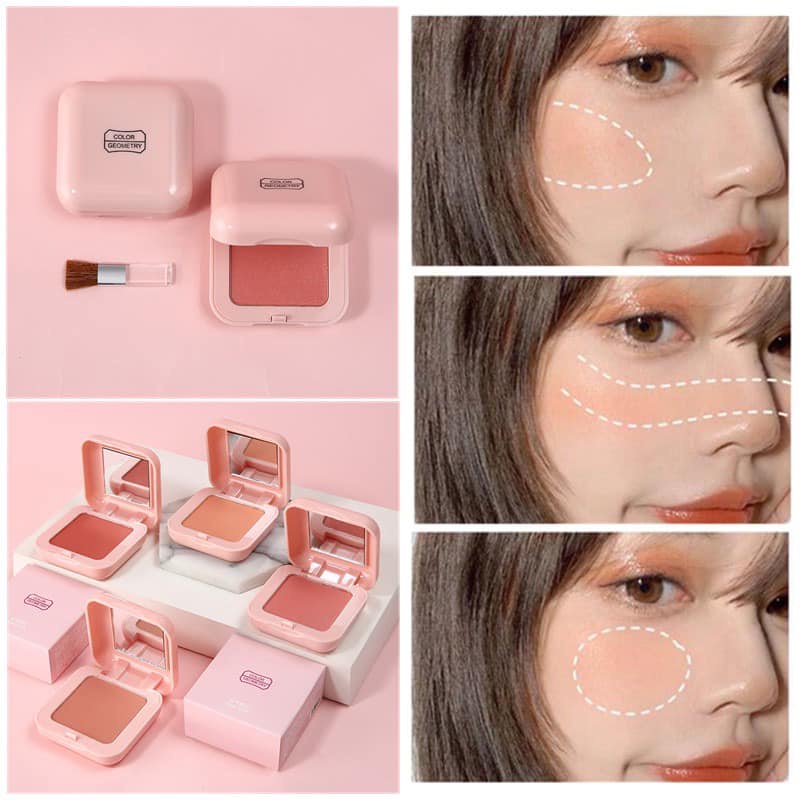 PHẤN MÁ HỒNG ĐƠN SẮC LAMEILA BLUSHER COLOR GEOMETRY BLG6 CHÍNH HÃNG - 10592