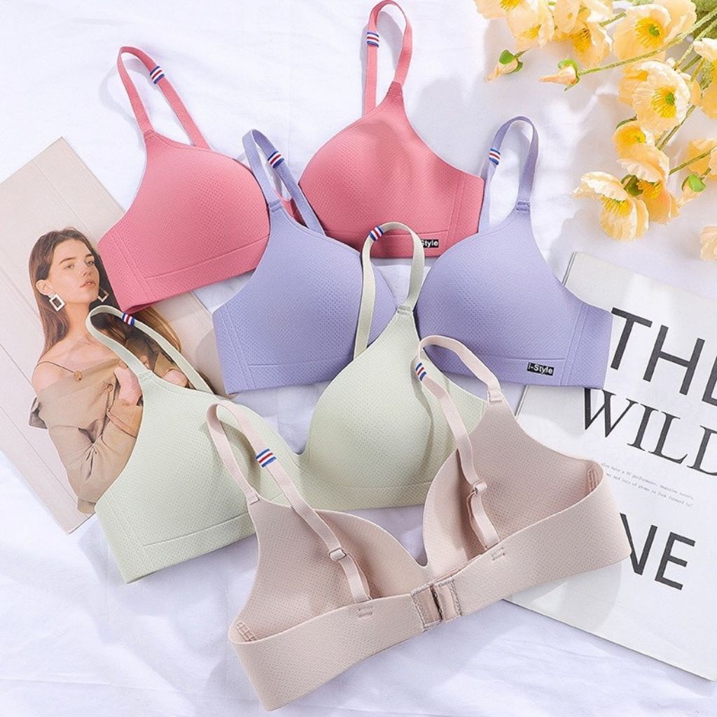 Áo ngực nữ không gọng mút mỏng tản nhiệt xuất nhật  - Mẫu  Áo bra mặc cảm giác nhẹ nhàng  A688