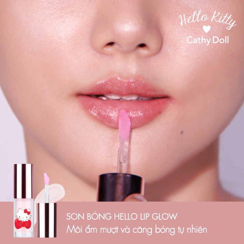 Son Bóng Hello Kitty Cathy Doll Hello Lip Glow 4g