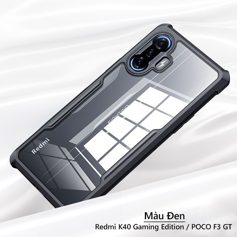 Ốp lưng XUNDD K50 Gaming/K50/K50 pro Redmi K40 Gaming Edition / Poco F3 GT - Mặt lưng trong, Viền chống sốc