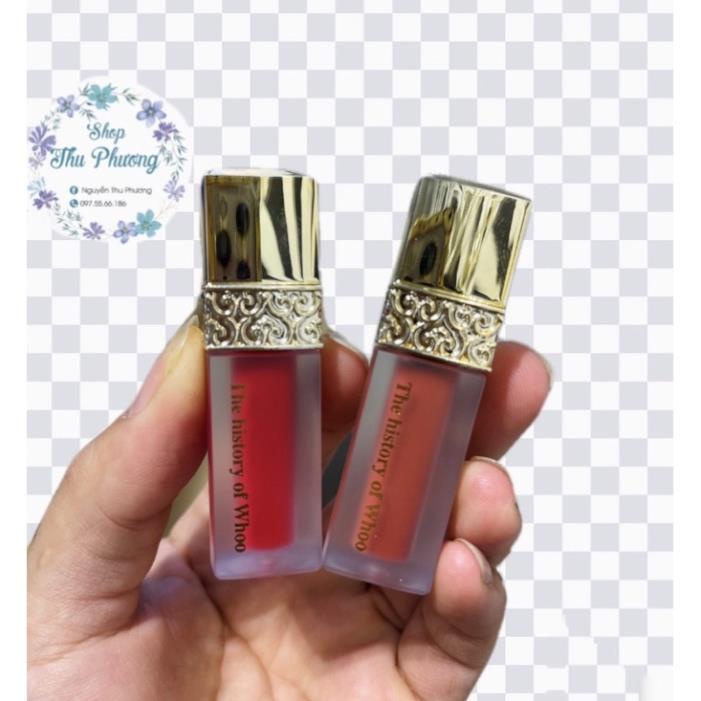 Son kem whoo velvet liquid lip rouge mini