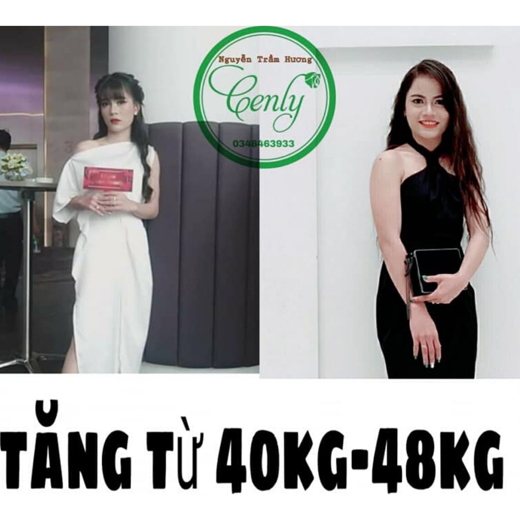 Tăng cân cenly 15 Viên 💜tăng cân bất chấp cơ địa gầy lâu năm💜ăn ngon và ngủ ngon 💜không trữ nước💜tăng 1-3kg