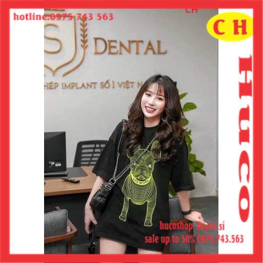 [MÃ HUCOPA011 giảm 5k từ 299k] ÁO THUN HÈ ÁO PHÔNG TAY LỠ FORM RỘNG cún life work 2 mặt chất cotton nam nữ unisex giá rẻ | BigBuy360 - bigbuy360.vn