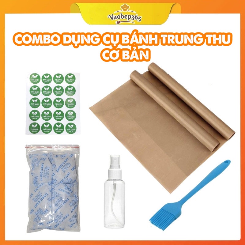 Combo dụng cụ làm bánh trung thu cơ bản