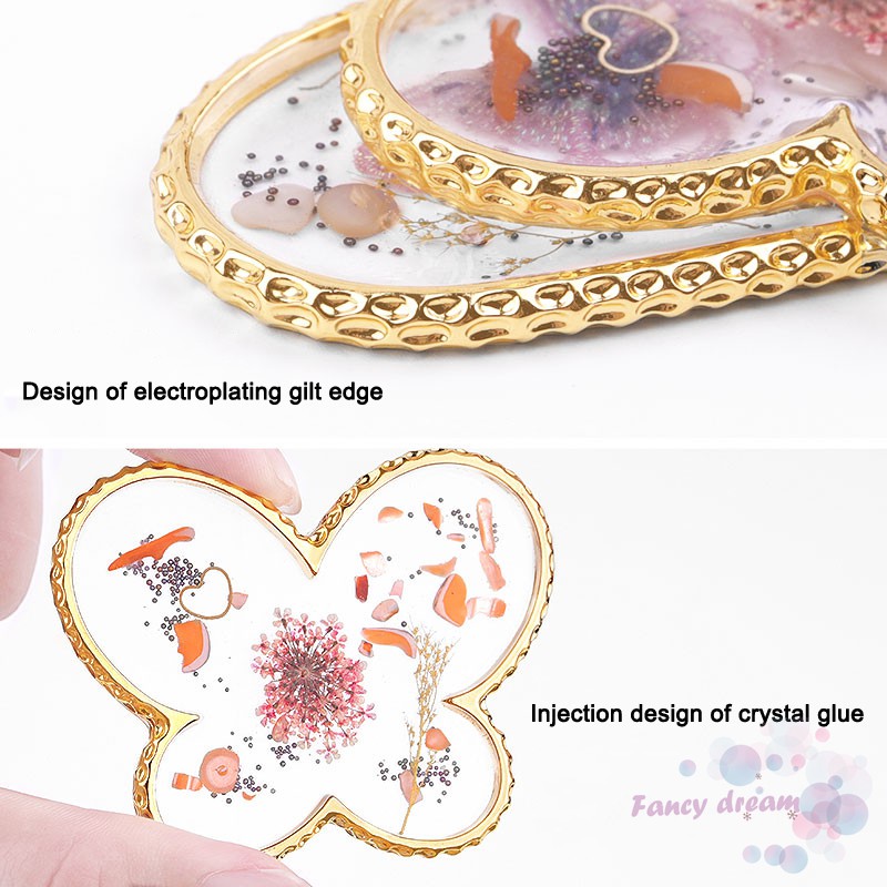 BUTTERFLY Khay Trưng Bày Màu Sơn Móng Tay Nghệ Thuật