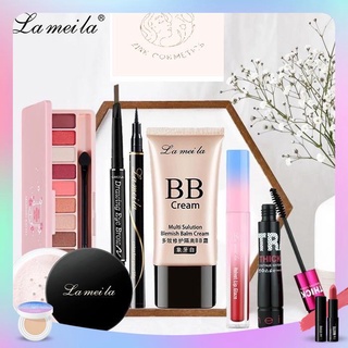 Bộ trang điểm LAMEILA 7 món đầy đủ có cô nàng thích tự make up