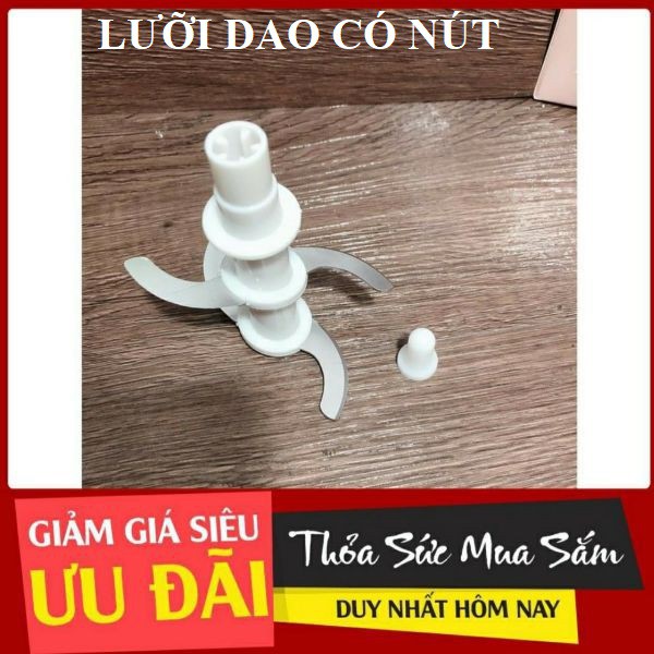 [Mã ELHA22 giảm 5% đơn 300K] Lưỡi dao máy xay osaka nắp nâu bản 2019 kèm nút trắng