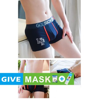 Bộ 3 Quần Lót boxer Lelaki renoma Chi Lelaki 100% Hàng Mới Chất Lượng Cao Cho Nam
