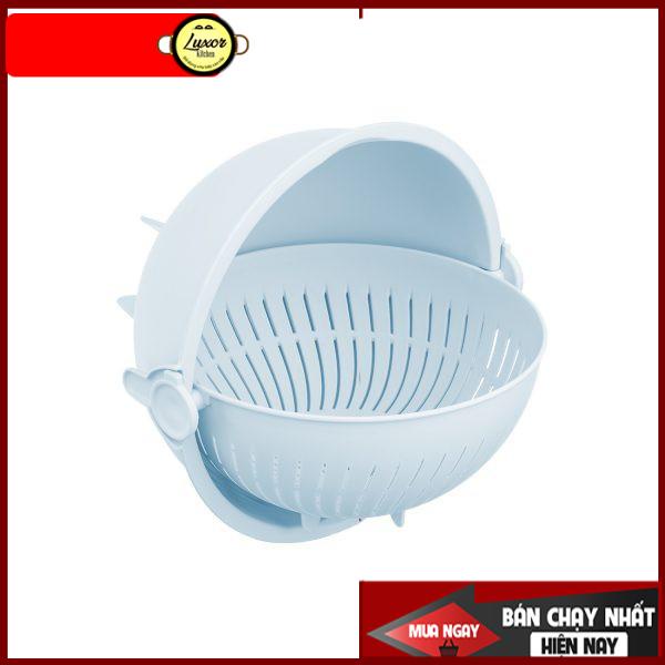 Bộ thau xoay đa năng siêu tiện dụng - Chất nhựa an toàn - màu sắc hiện đại Yoko - Inochi 28 cm