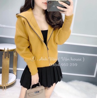 ÁO KHOÁC LEN ÉP CAO CẤP A199
