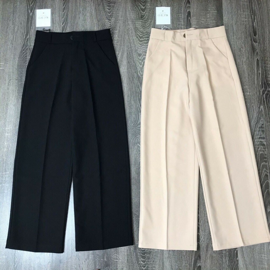 QUẦN ỐNG RỘNG KHOÁ GIỮA CULOTTES SIÊU HOT | BigBuy360 - bigbuy360.vn