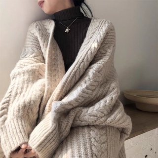 Áo khoác len cardigan dáng dài #DHN185