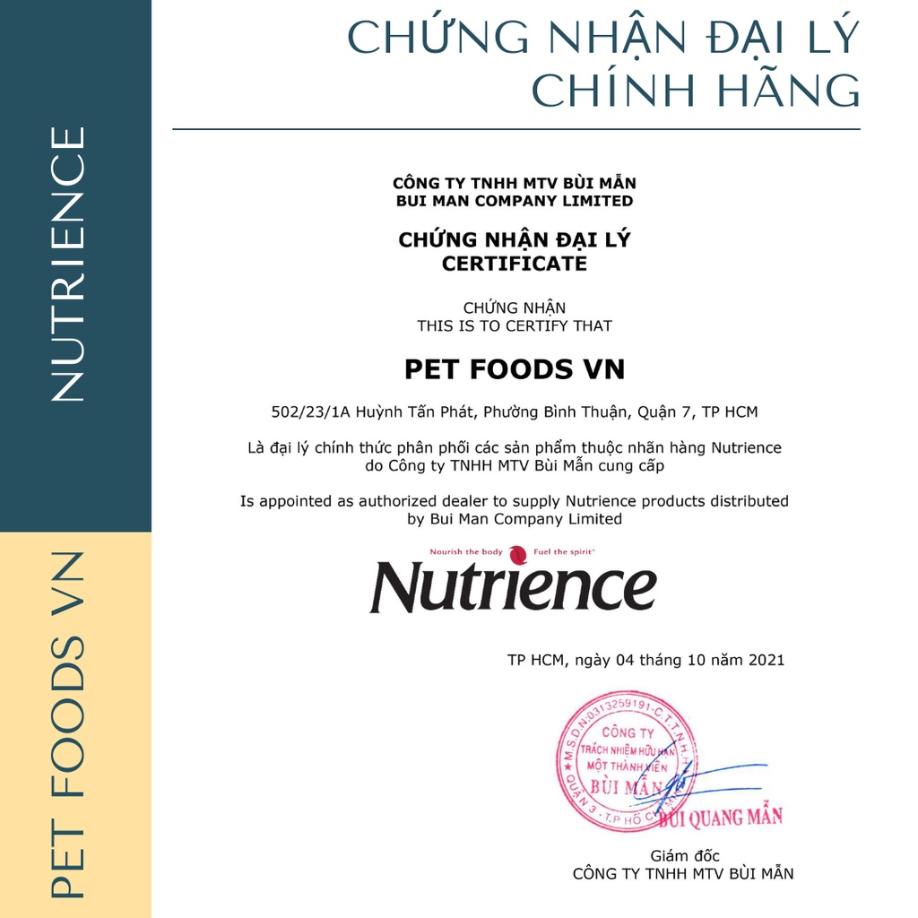 Hạt cho chó cỡ nhỏ NUTRIENCE Original Small Breed 2,5kg vị Gà &amp; Rau củ