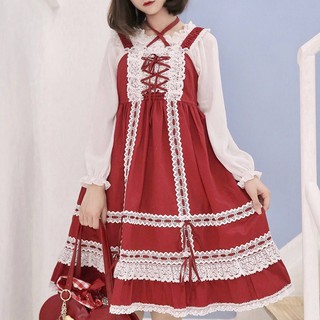 [Order] YAS0268-Set váy lolita babydoll phối ren