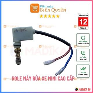 Rơ le tự ngắt máy rửa xe mini, Role máy xịt rửa áp lực cao chân đồng 100%
