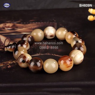 Vòng tay sừng bò châu phi phong thủy/thịnh vượng - sinh tài lộc hahanco
