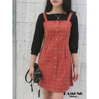 [HÌNH THẬT] SET YẾM CARO + ÁO CỔ VUÔNG