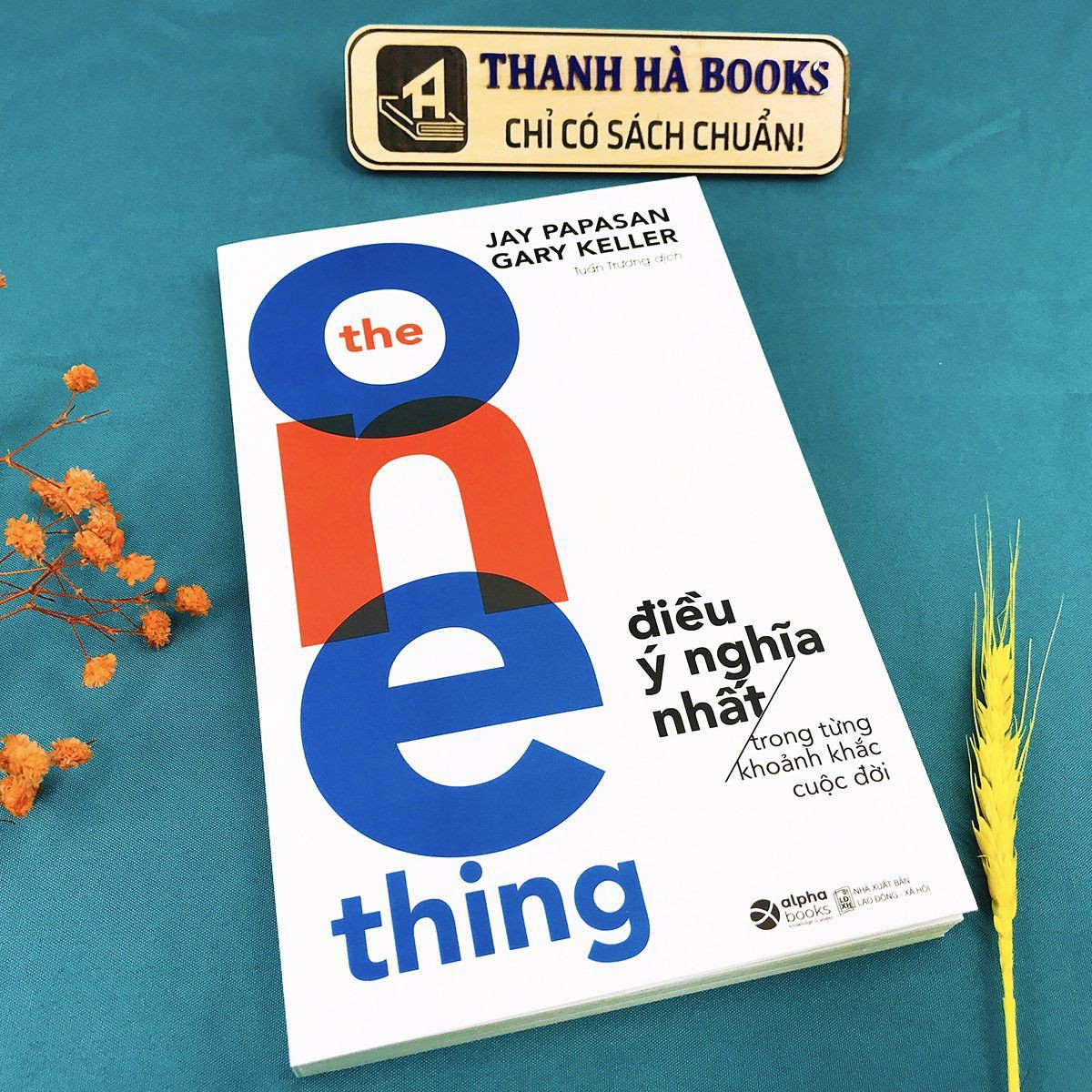 Sách - The One Thing - Điều Ý Nghĩa Nhất Trong Từng Khoảnh Khắc Cuộc Đời - Thanh Hà Books