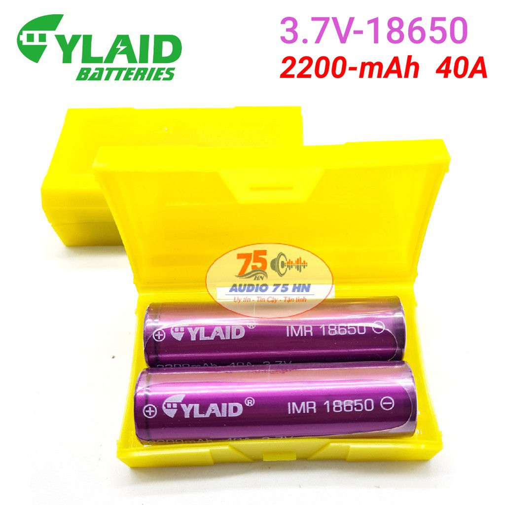 ( đơn giá 1 viên) 01 Viên Pin Cylaid 2200mah 40a 3,7v dòng xả cao mới 100%