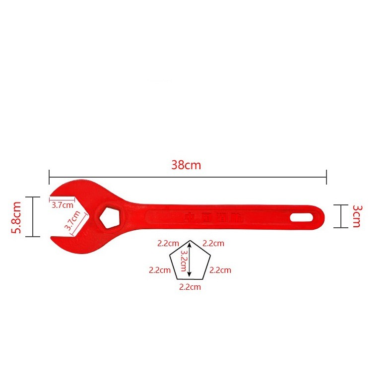 CỜ LÊ cle mở trụ nước cứu hỏa/ thiết bị PCCC