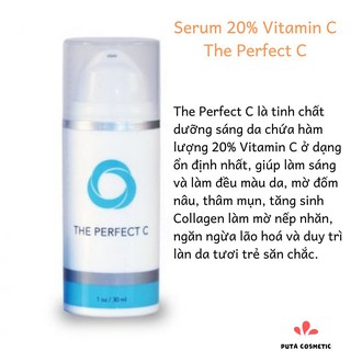 [CHÍNH HÃNG GIÁ SĨ FREESHIP] Serum 20% Vitamin C - The Perfect C (30ml)