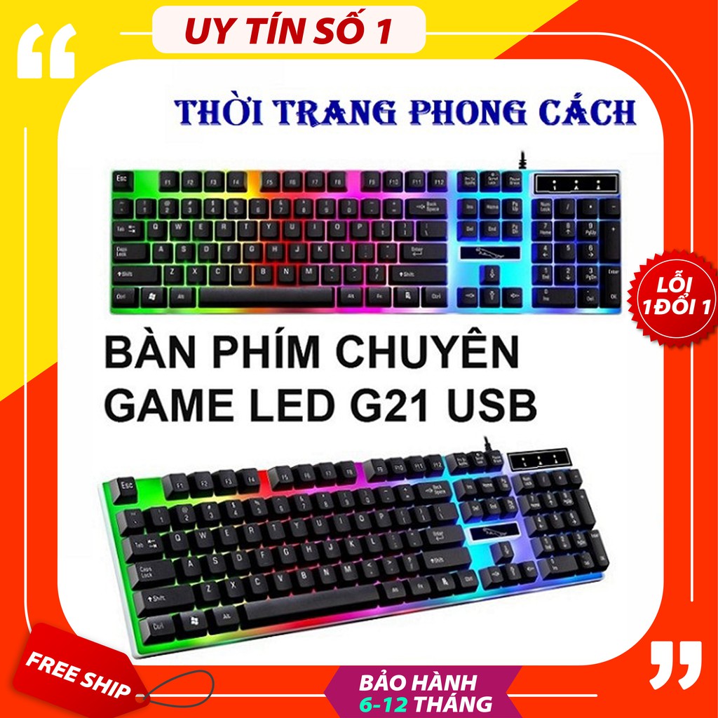 [HÀNG LOẠI 1] Bộ bàn phím máy tính giả cơ G21 kèm chuột chơi game cực đỉnh hiệu báo đuổi dành cho game thủ | BigBuy360 - bigbuy360.vn