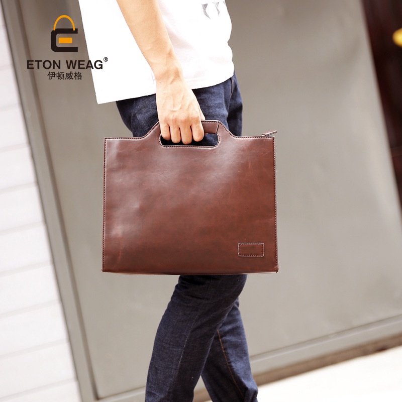 Túi cầm tay thiết kế trẻ trung thời trang công sở cho nam | BigBuy360 - bigbuy360.vn