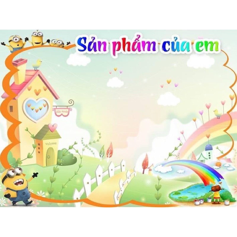 Decal góc trưng bày sản phẩm - Đồ dùng dạy học Ruby