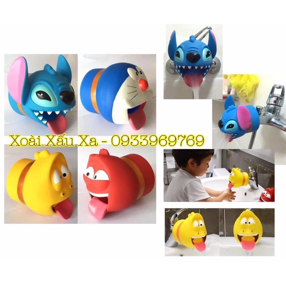 BỌC VÒI NƯỚC HOẠT HÌNH STITCH - HELLO KITTY - DORAEMON DỄ THƯƠNG TRANG TRÍ