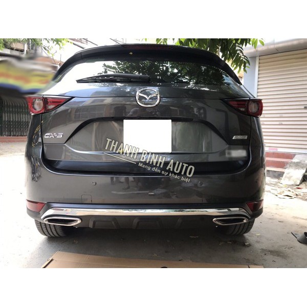 Lip pô mec mẫu 2 cho xe mazda CX5 2018-2019