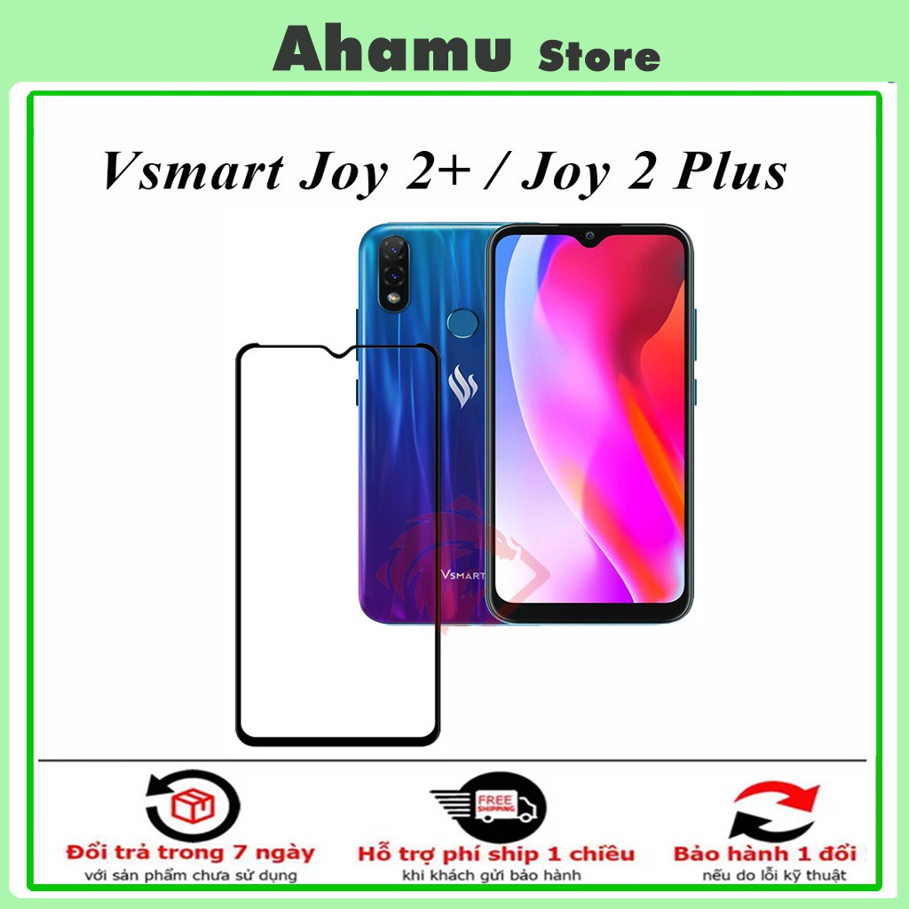 Kính Cường Lực Vsmart Joy 2 Plus 9D Full Màn  [FM]