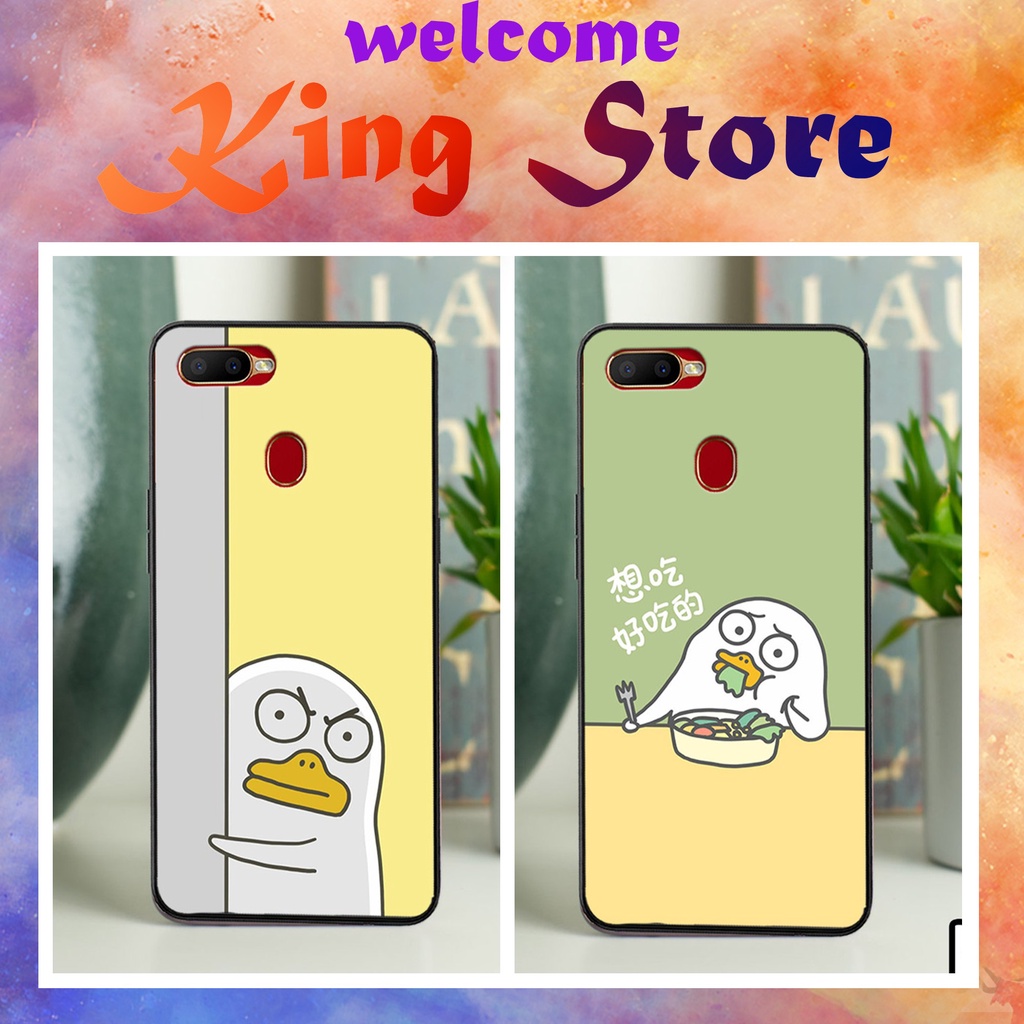 [SIÊU ƯU ĐÃI] Ốp lưng Oppo A1K/A3S/A5S/A7/A12 in hình VỊT CON siêu đẹp, độc, lạ_KINGSTORE.HN_Ốp lưng điện thoại