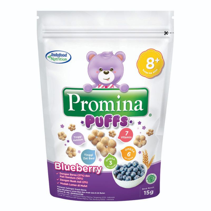 Combo 12 túi Bánh Ăn Dặm Promina 15g Đủ 4 vị