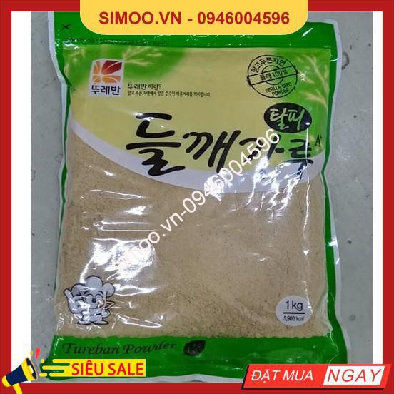 Bột hạt cây lá vừng hàn quốc, bột hạt vừng hàn quốc 1kg. 들깨가루