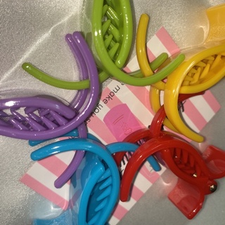 kẹp tóc càng cua màu pastel