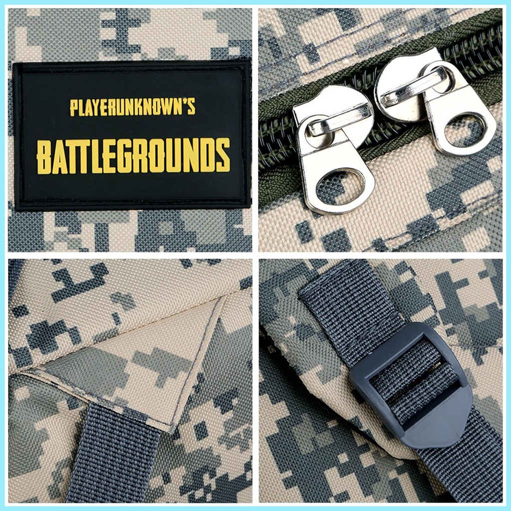 Ba Lô Lớn Họa Tiết Rằn Ri Chống Thấm Nước Tiện Dụng Cho Nam