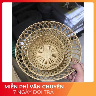 [Giá sỉ]  GIÁ HỦY DIỆT RỔ Gỉa Mây Tre Đan Tiện Lợi bền đẹp