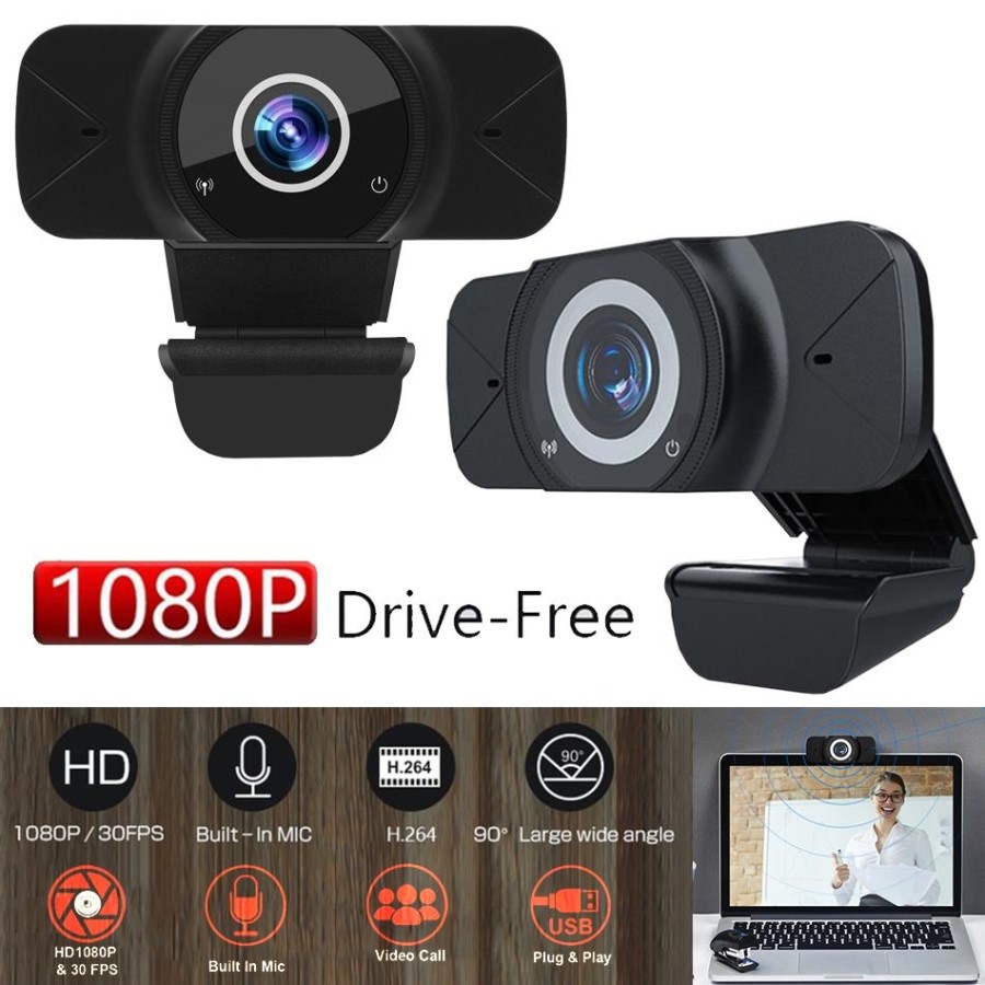 Webcam Toàn Bộ Hd 1080p Full Hd W7 | BigBuy360 - bigbuy360.vn
