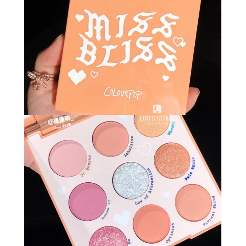 Bảng Phấn Mắt Colourpop #Miss Bliss