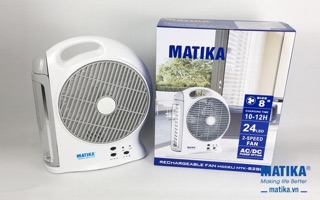 Quạt tích điện matika 6298
