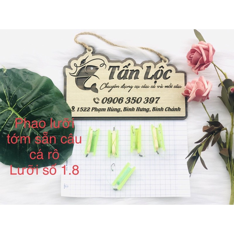 PHAO BẮP TỚM SẴN CÂU CÁ RÔ, CÁ TRÊ, CÁ PHI...