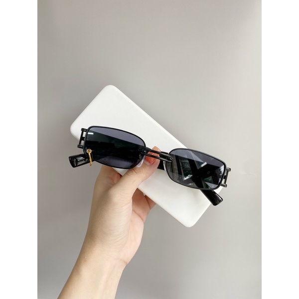 Kính mát thời trang nam nữ hot trend Bear Eyewear gọng nhựa xỏ khuyên độc đáo | BigBuy360 - bigbuy360.vn