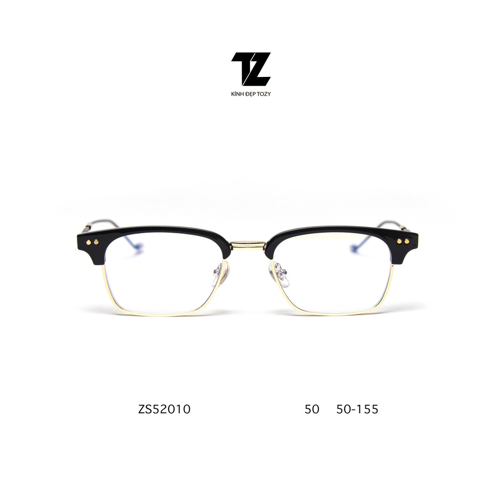 Gọng kính cận nam nữ vuông kim loại chống ánh sáng xanh cao cấp Hot Trend mới nhất 52010 | BigBuy360 - bigbuy360.vn