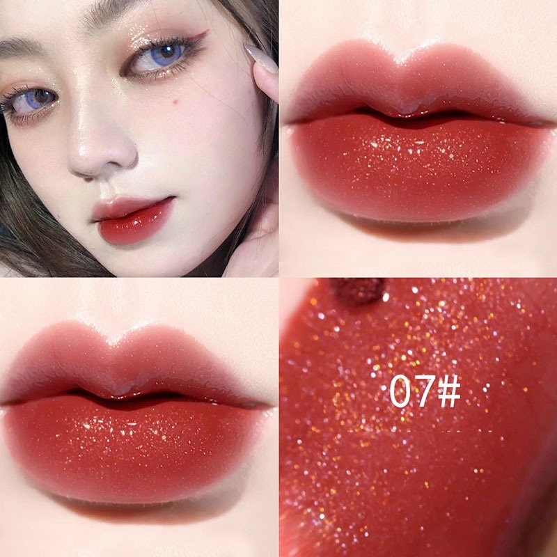 Son Kem Lì Mini 10 Màu Tùy Chọn Chống Nước Không Dính Lâu Trôi 24 Giờ TSLM2