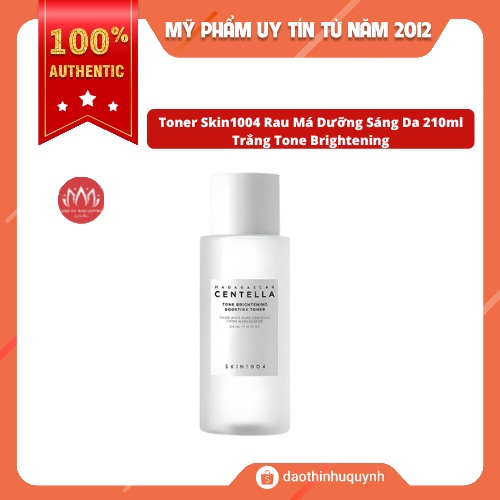 Nước Hoa Hồng Skin1004 Madagascar Centella Tone Brightening Boosting Toner 210ml