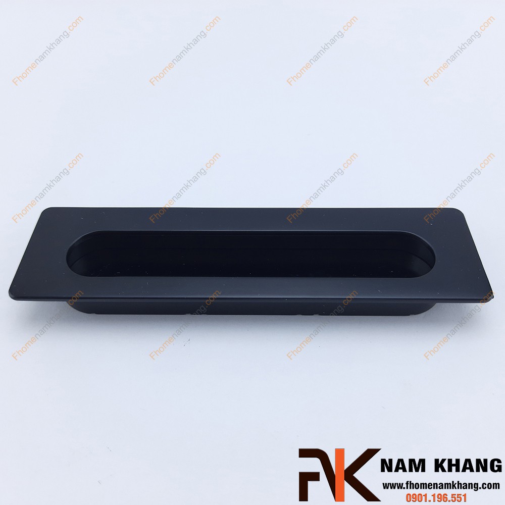 Tay nắm âm tủ màu đen NK145-D